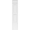 Ekena Millwork Two Equal Flat Panel PVC Pilaster w/Decorative Capital & Base, 9"W x 48"H x 2"P PILP09X048DFP02-2 - alternate 6